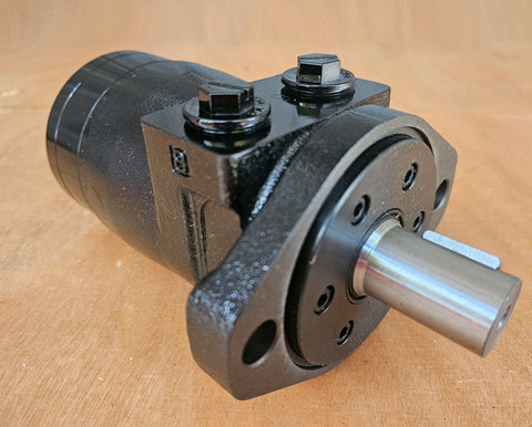 LSHT Hydraulic Motor - 3.23 in³/rev - SAE "A" 2-bolt - 1" Woodruff - NPT Ports - BMPHZ-50-H2-K-P