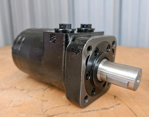 LSHT Hydraulic Motor - 3.23 in³/rev - SAE "A" 4-bolt - 1" Woodruff - SAE Ports - BMPHZ-50-H4-K-S