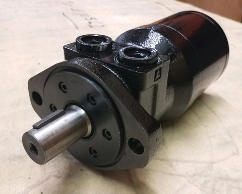 LSHT Hydraulic Motor - 22.88 in³/rev - SAE "A" 2-bolt - 1" Woodruff - SAE Ports - BMRS-375-P4A11Y5