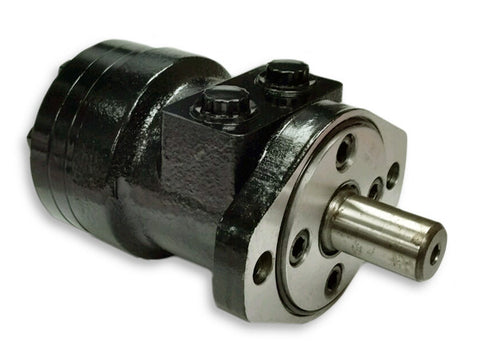 LSHT Hydraulic Motor - 6.22 in³/rev - SAE "A" 2-bolt - 1" Woodruff - NPT Ports - BMRS-100-H2-K-P