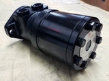 LSHT Hydraulic Motor - 7.71 in³/rev - SAE "A" 2-bolt - 1" Woodruff - SAE Ports - BMRS-125-P4A11Y5