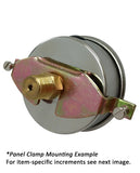 2.5" Gauge - Center Back w/ Clamp (30"Hg - 0 psi) - Liquid-filled - CF1V-000B