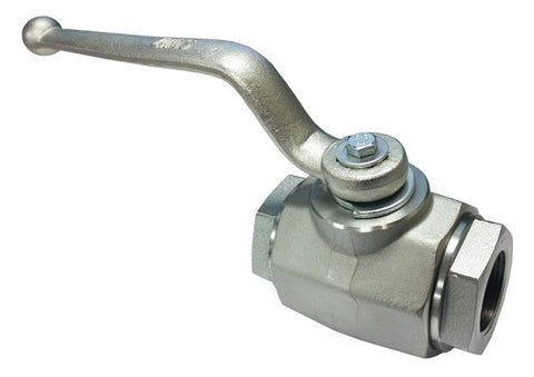 High Pressure 2-way Ball Valve, 1 1/4" Female Ports - DB2-114-NPT