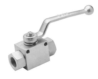 High Pressure 2-way Ball Valve, 3/4" NPT Female Ports - DE2-34NPT