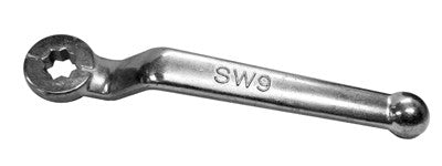 Ball Valve Replacement Handle (SW9) - DE Valves (1/4" - 1/2")
